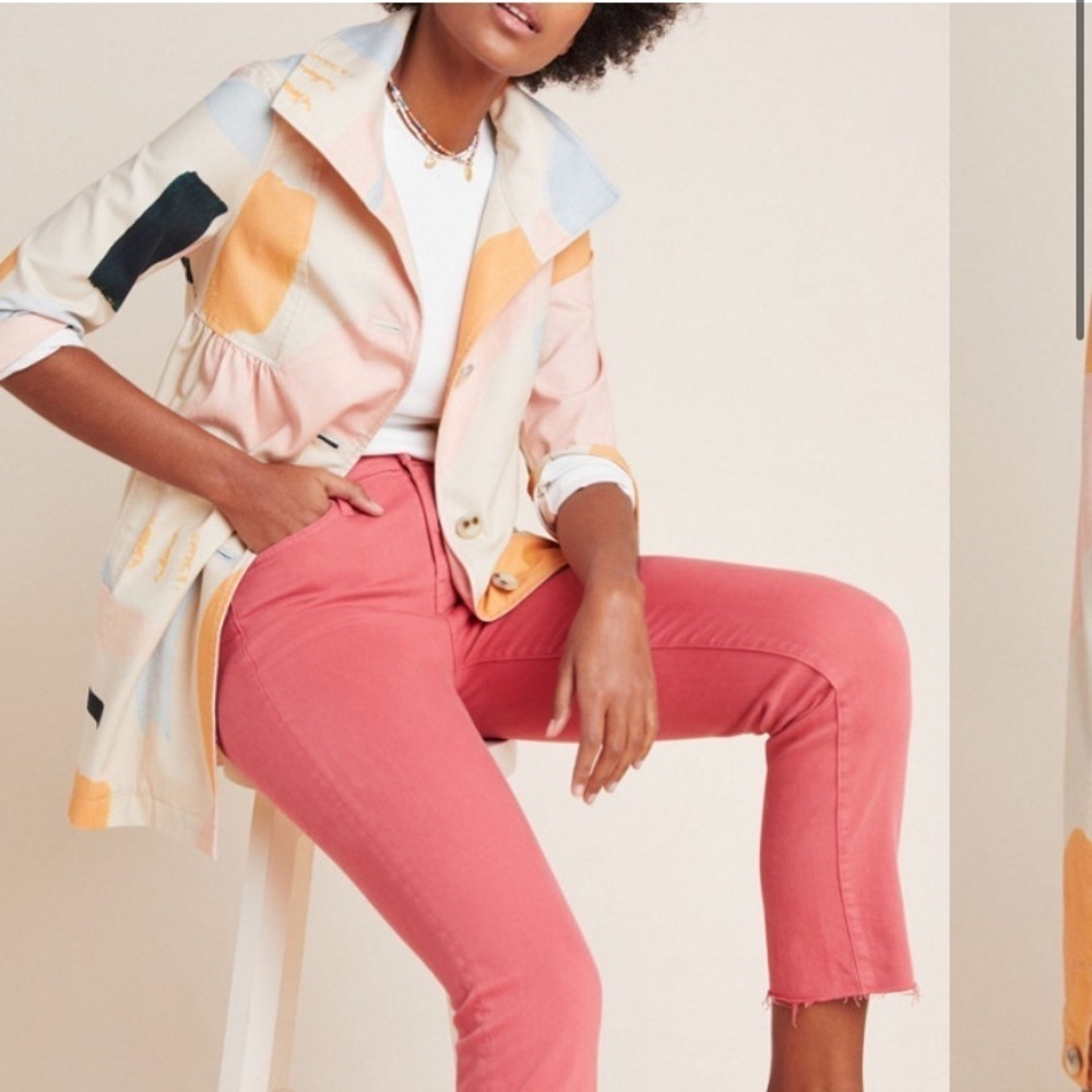 Anthropologie x Moglea Daybreak Trench Coat size 8 - Picture 14 of 14